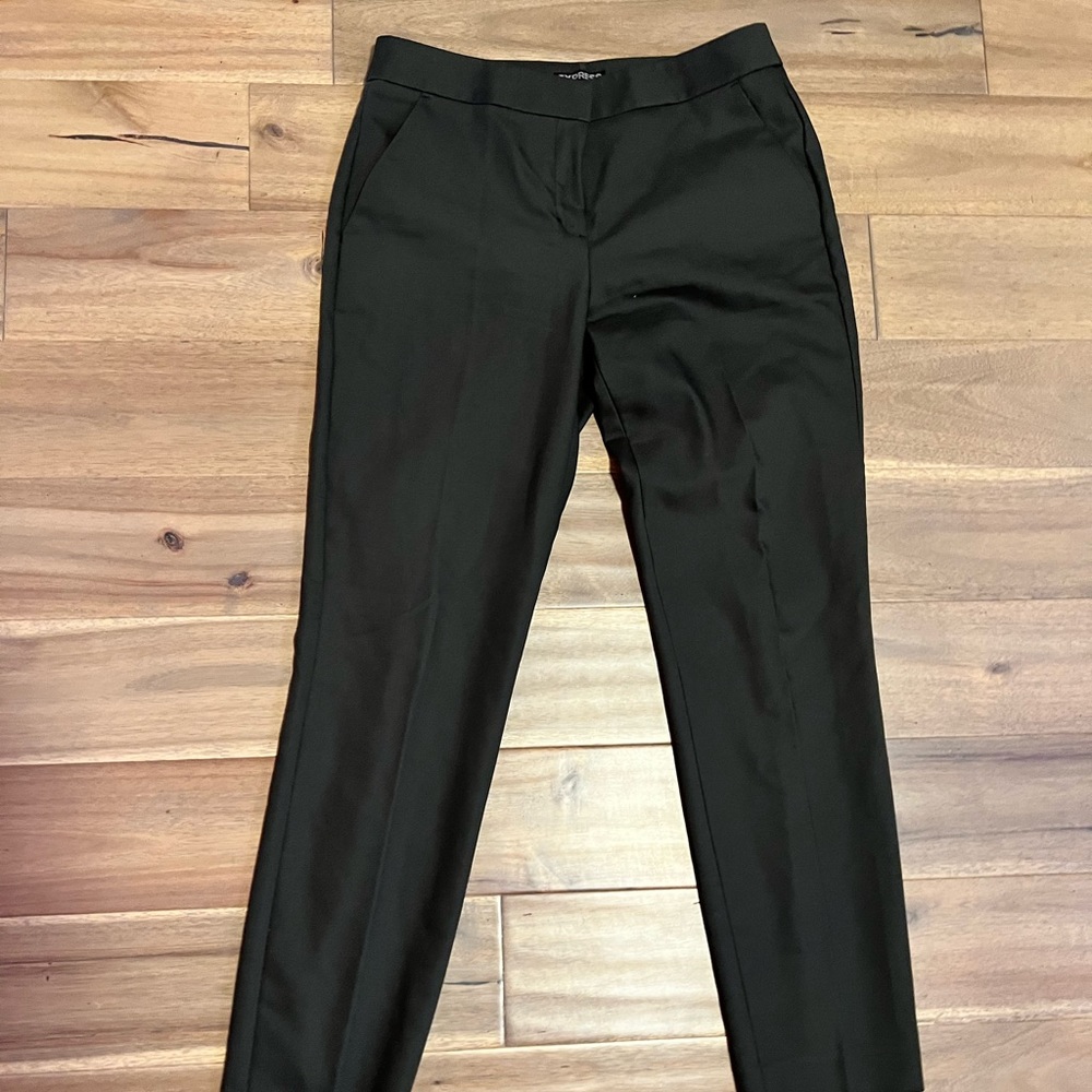 Olive Green Express Dress Pants